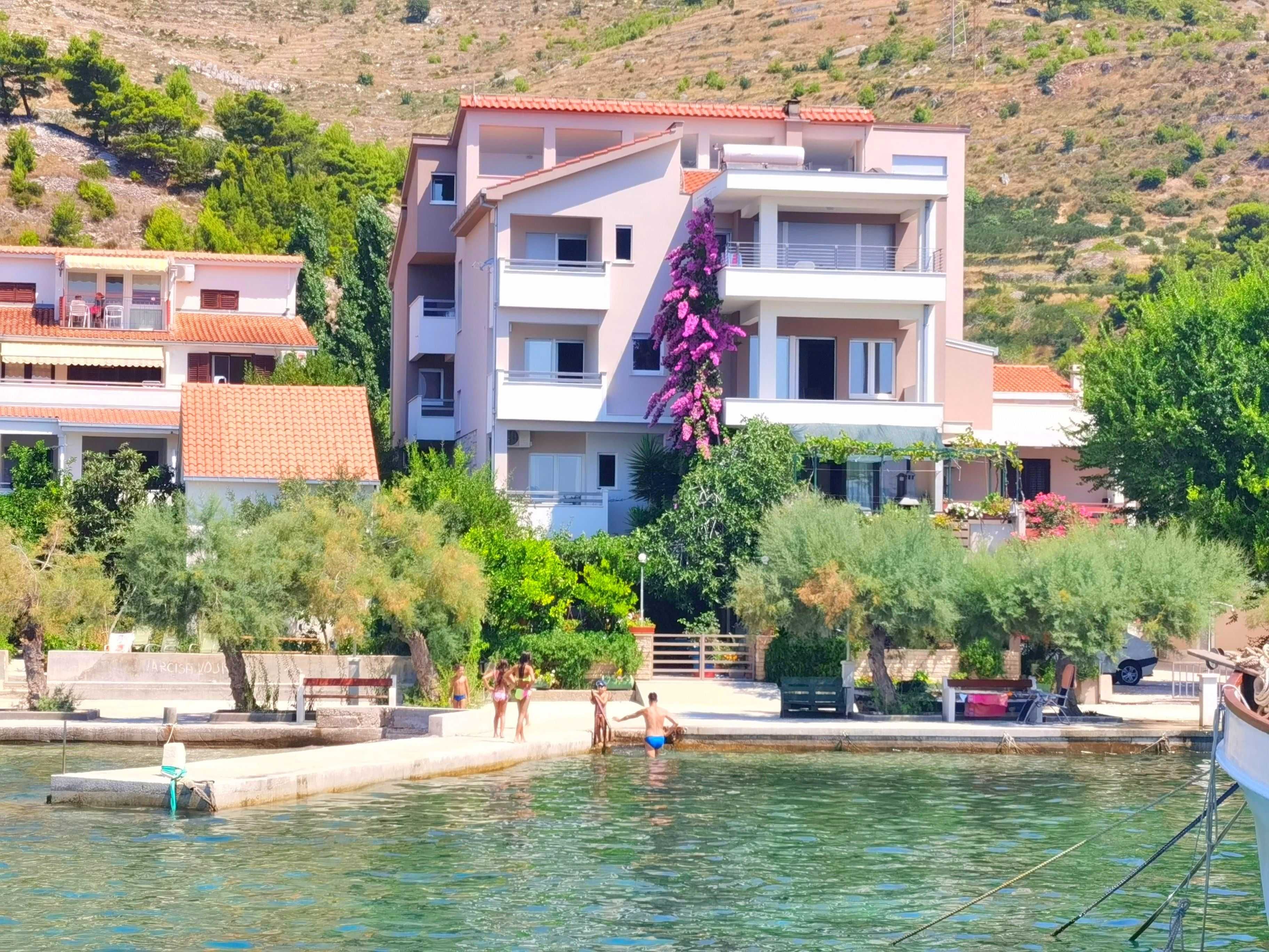 Chorwacja OMIS apartament na plaży z najpiękniejszym widokiem na morze