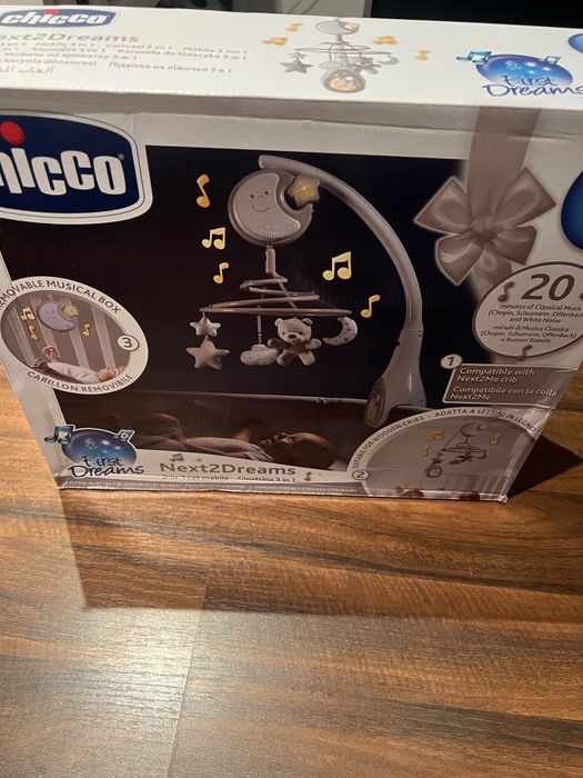 Łóżeczko chicco next2me