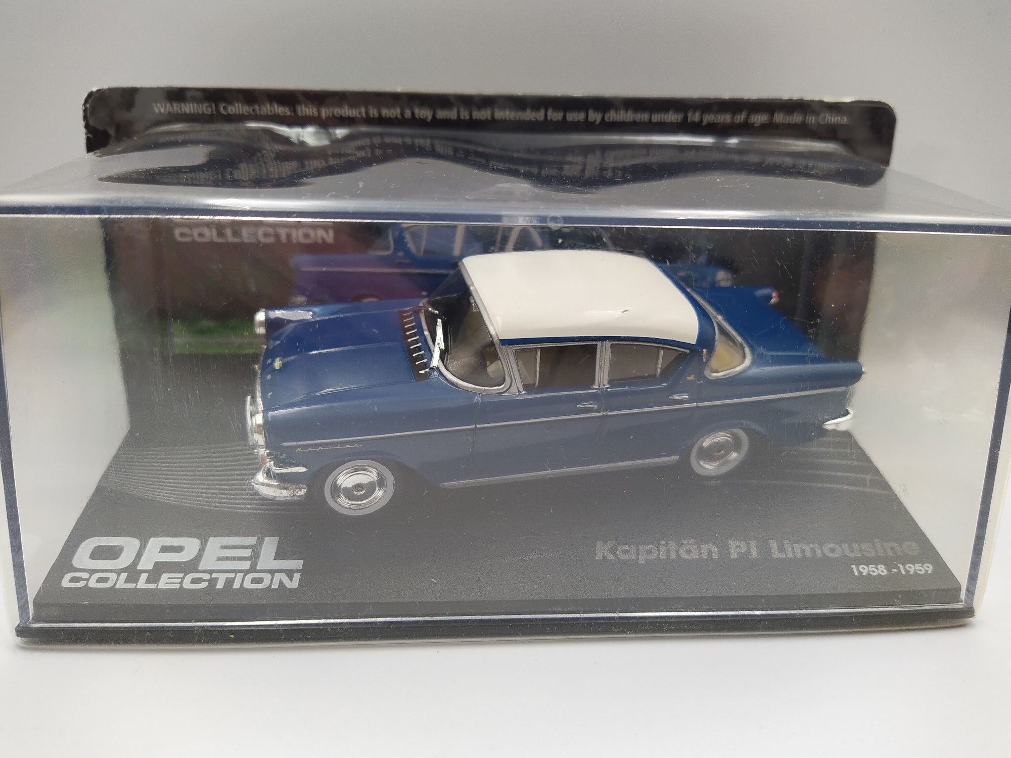 Opel Kapitan P I Limousine opel collection Eaglemoss Altaya 1:43