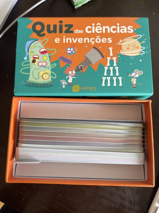 Jogo Quiz das Ciências e Invenções