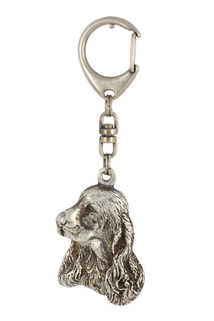 Cocker spaniel angielski brelok posrebrzany Art-Dog