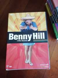 Benny Hill - Coletanea de 5 DVDs (2 deles ainda selados)