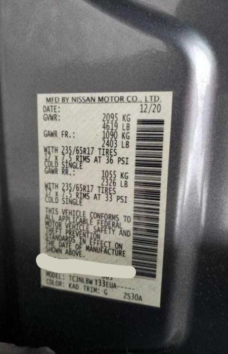 Nissan Rogue 2021 III покоління 2.5 Xtronic AWD Нисан рог США