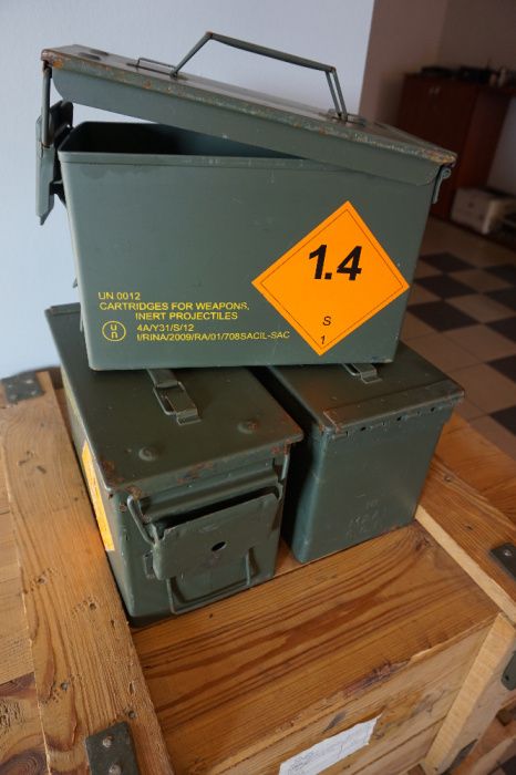 Skrzynka metalowa po amunicji skrzynka wojskowa hermetyczna, walizka