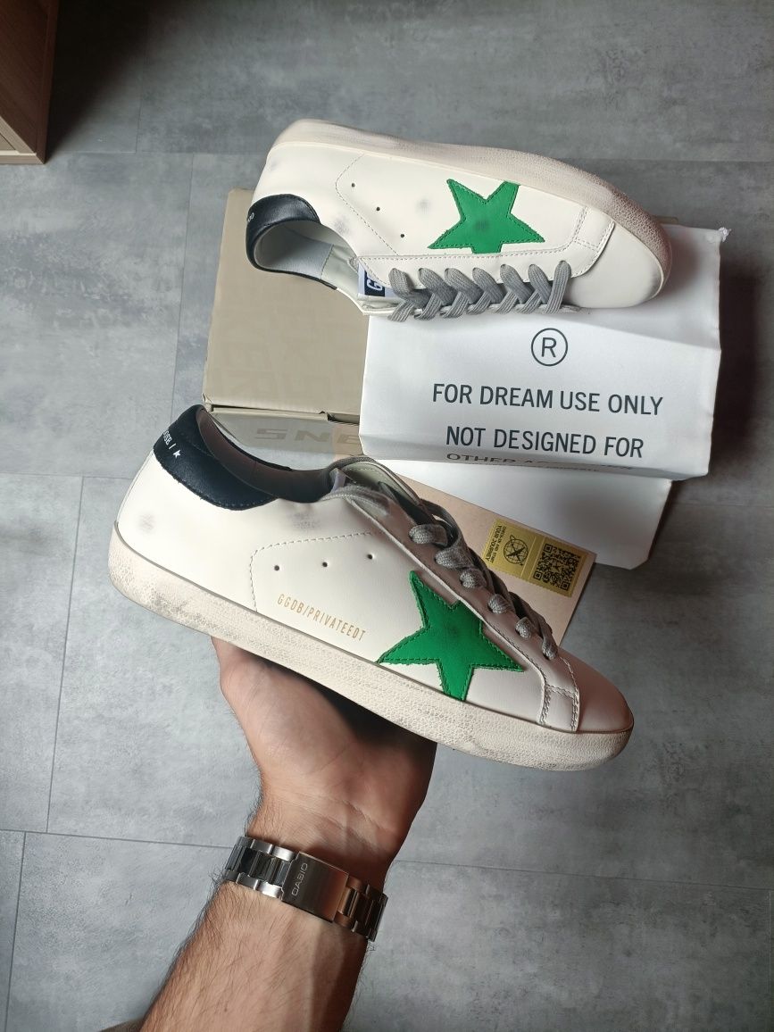 Sapatos Golden Goose Estrela Verde