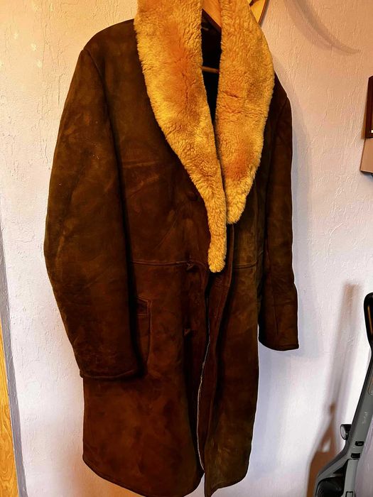 Kozuch męski z owczej skóry
