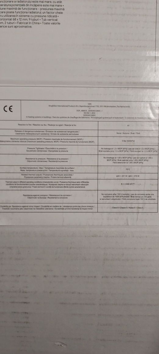 Grzejnik łazienkowy czarny nowy