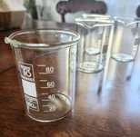 Zestaw zlewek laboratoryjnych 100ml