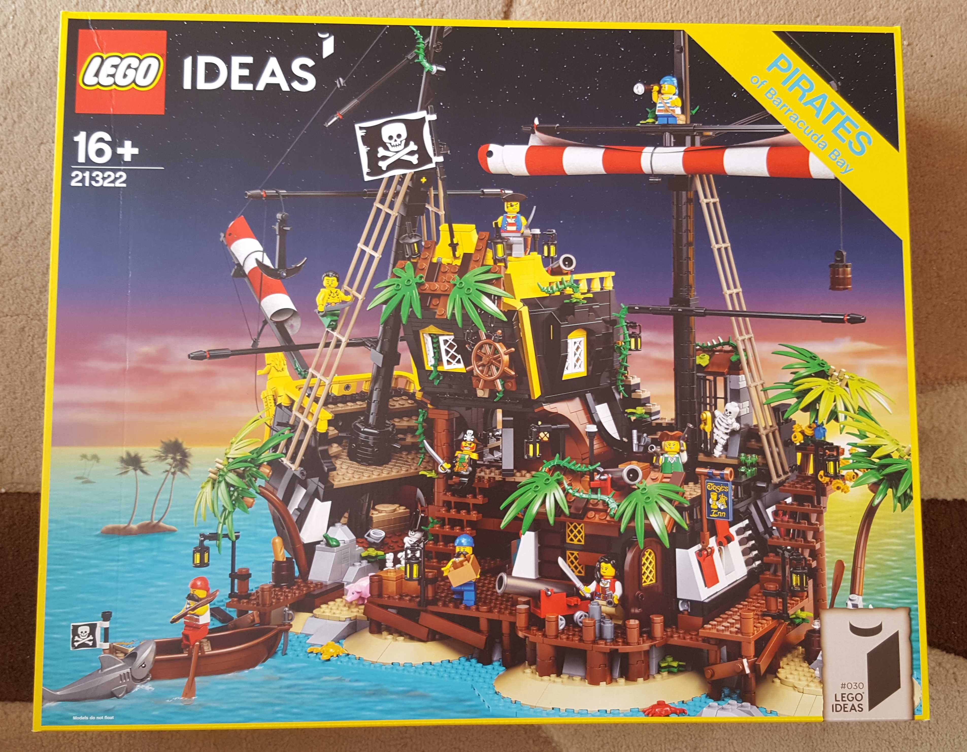 Klocki Lego 21322 Piraci z zatoki Barakud super zestaw serii Ideas