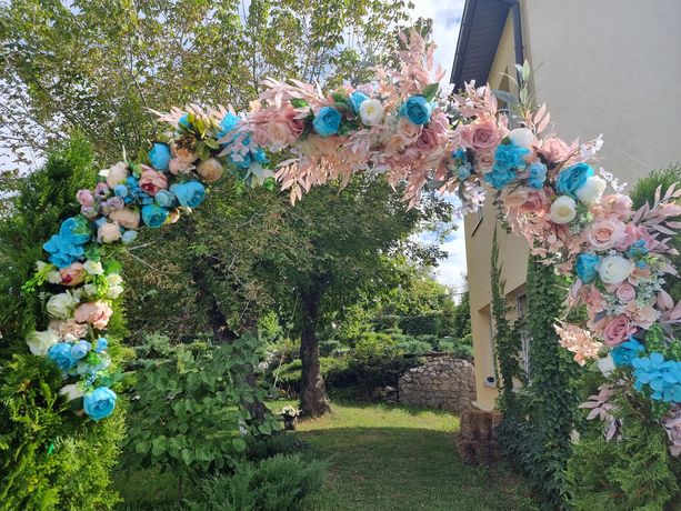 арка свадебная свадебный декор украшения искусственные цветы
