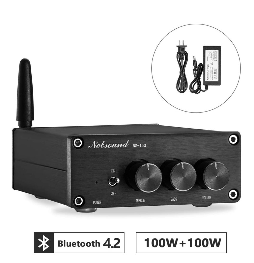 Nobsound TPA3116 Wzmacniacz cyfrowy Bluetooth 5.0