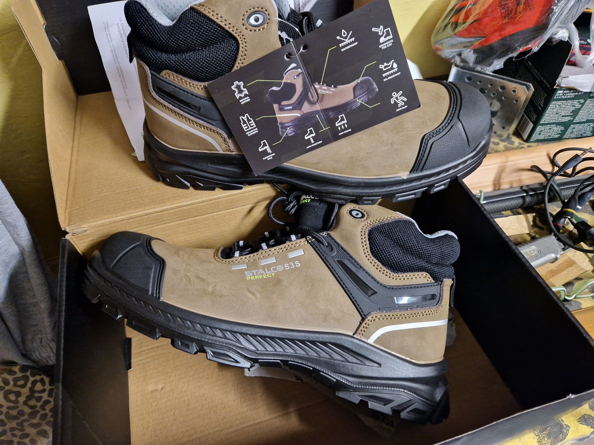 Buty skórzane stalko