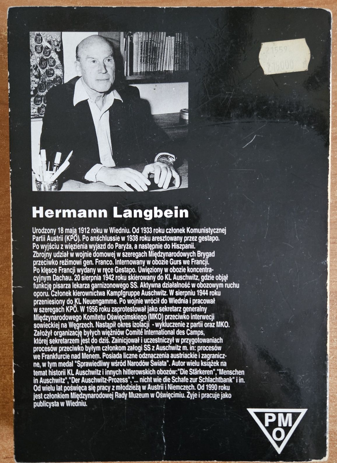 Ludzie w Auschwitz - Herman Langbein