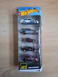 Pack de 5 hot wheels