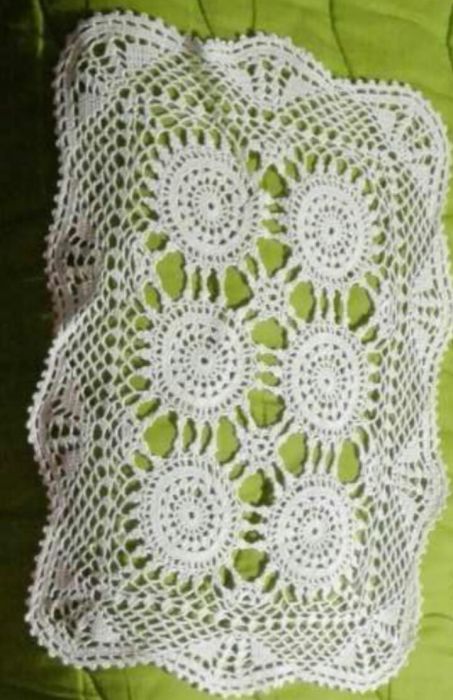 Naperon renda feito à mão 31x23