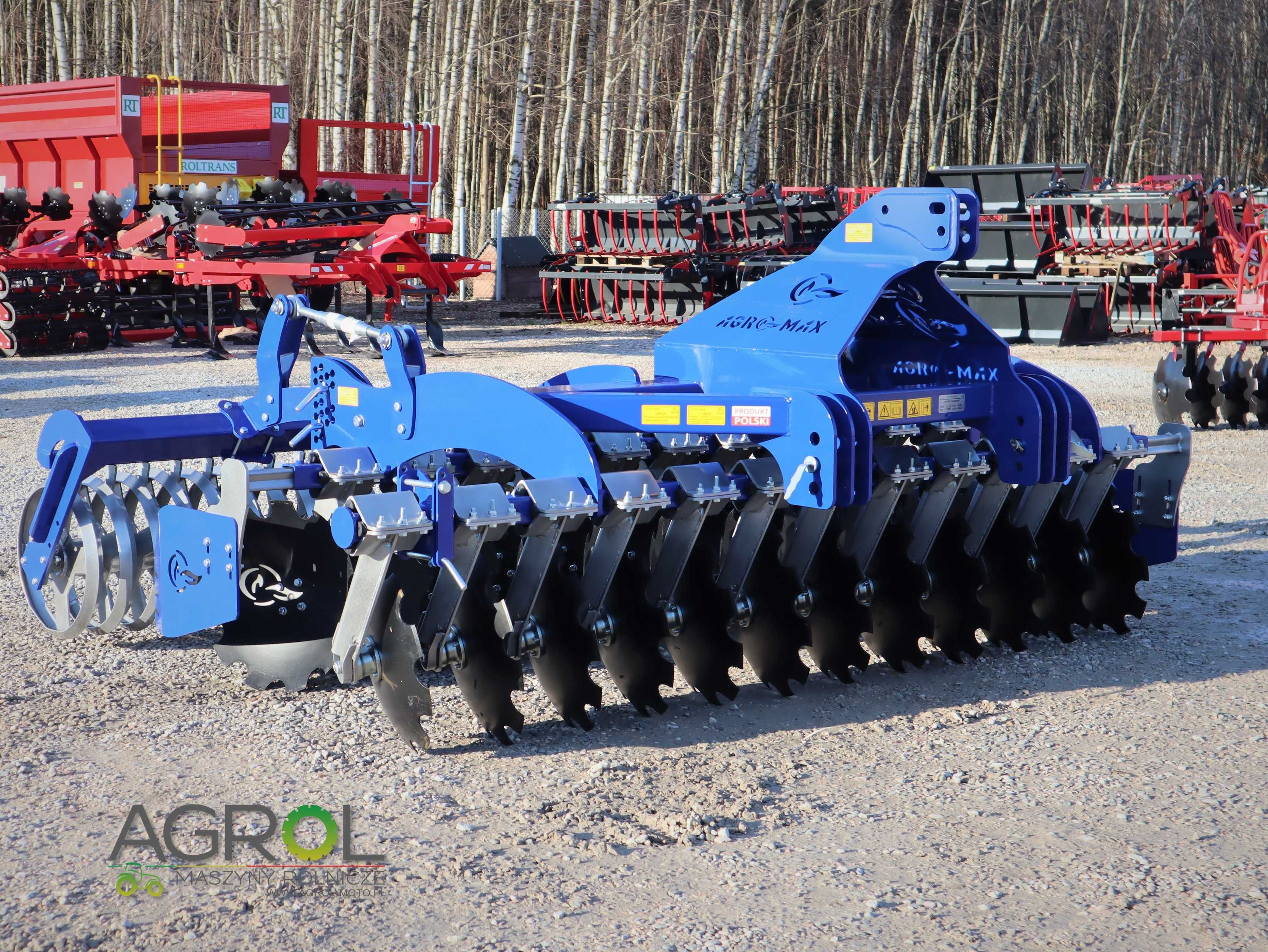 Brona Talerzowa agregat AgroFactory 2,5 2,7 3m InterTech AgroMax Grano