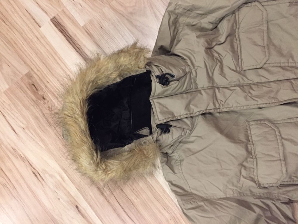 Męska parka H&M rozm. M ciepła