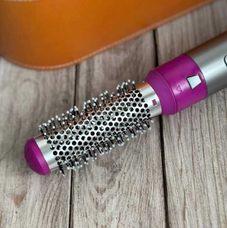 Стайлер для волос 5 в 1 в коробке HAIR BRUSH  Фен-плойка  для укладки