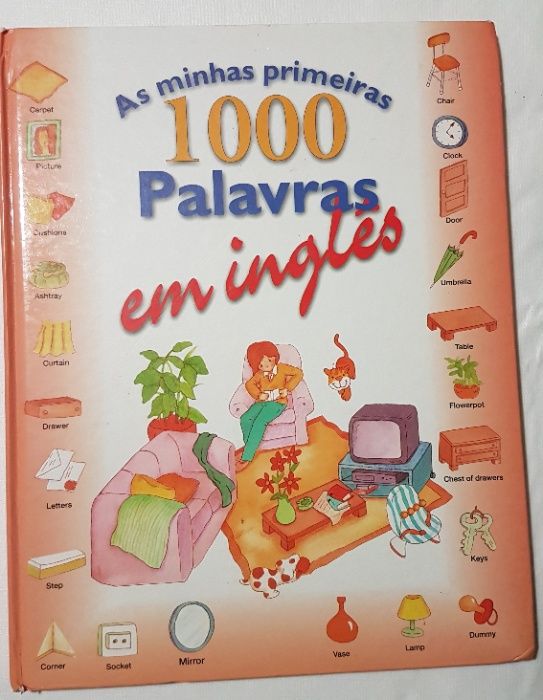 Livro de Inglês - "As minhas primeiras 1000 palavras em inglês"