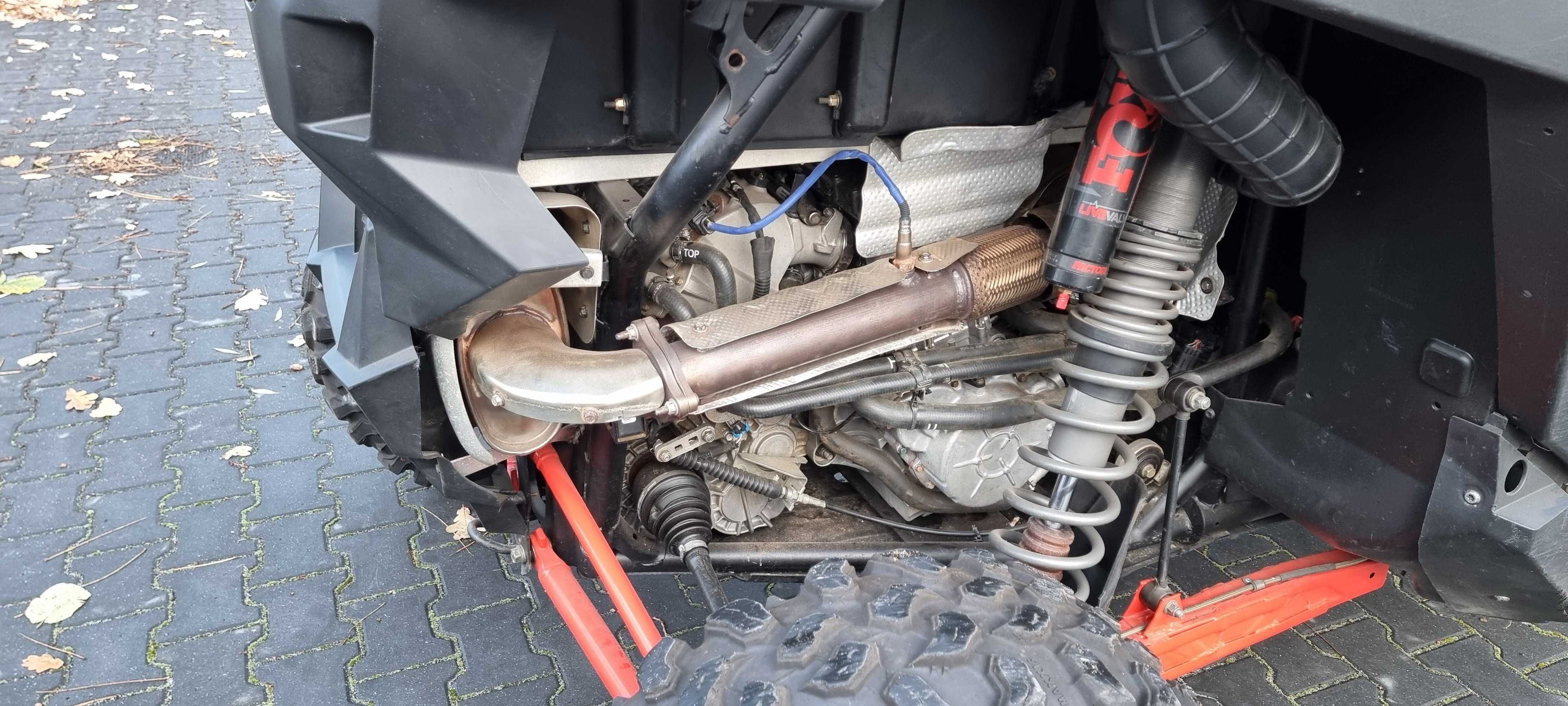 Polaris RZR Pro XP Ultimate 2020 aktywne zawieszenie kubełki