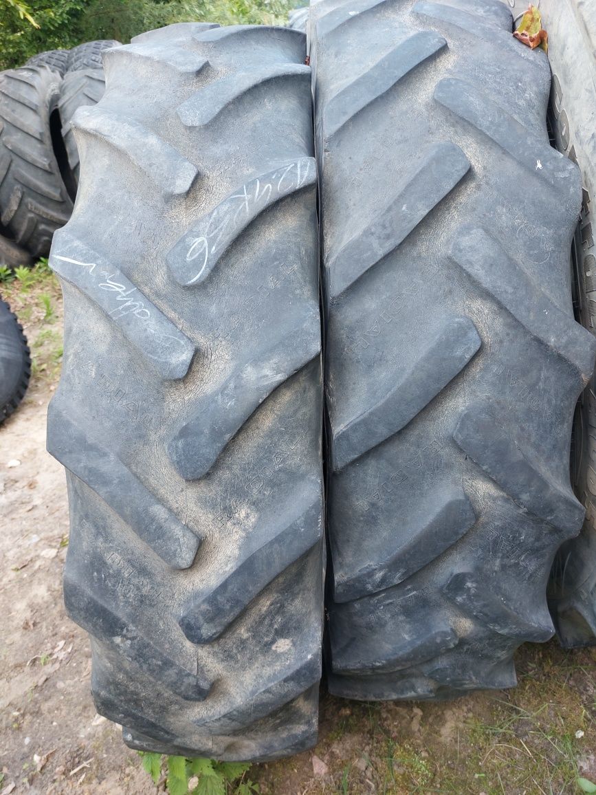 12.4R36 Goodyear opony używane rolnicze para