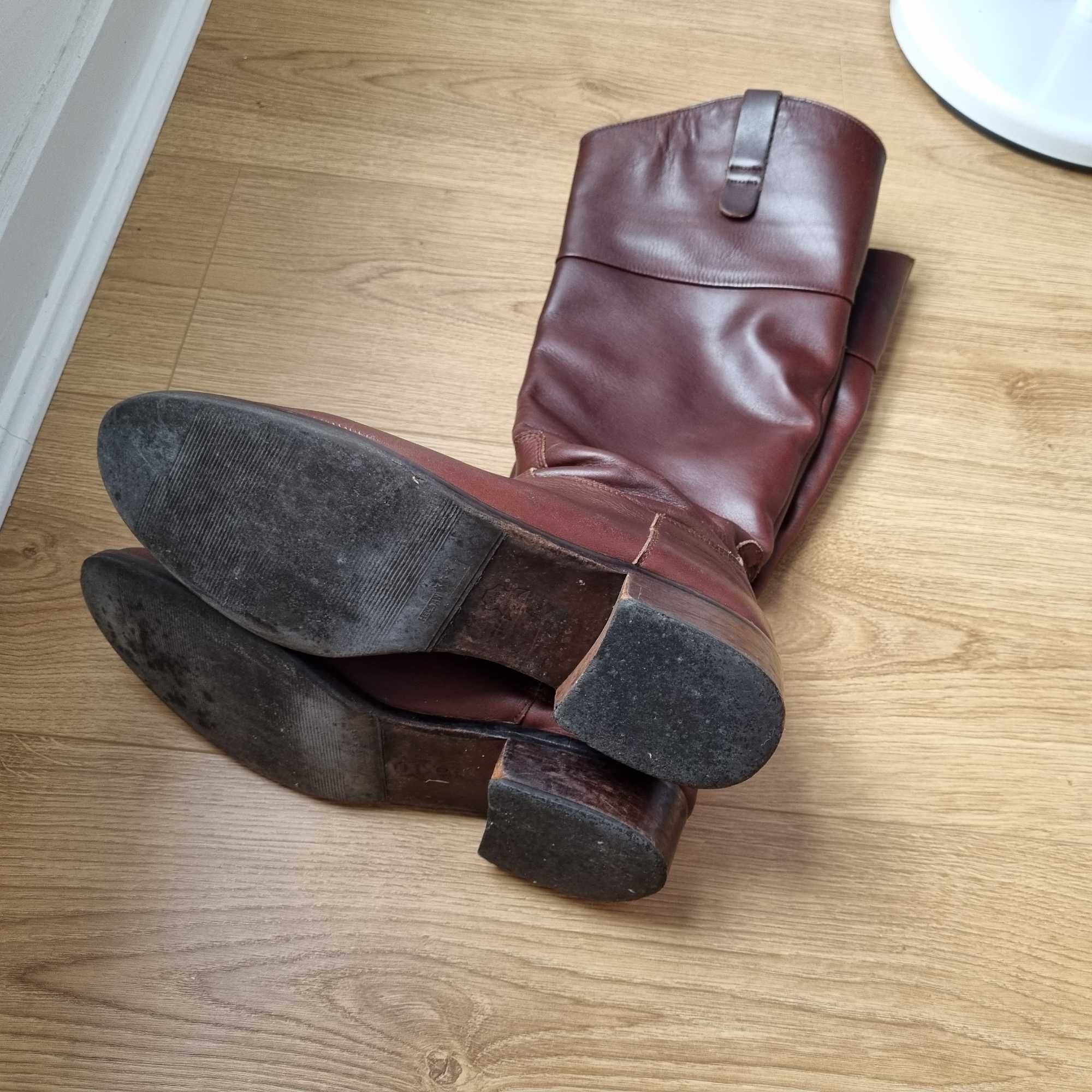 Botas cano alto Massimo Dutti