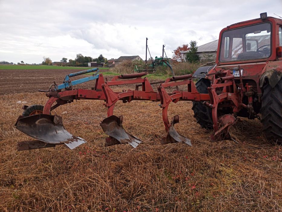 Pług Overum 4 skibowy non stop sprężyna 10-16cali. Transport zamiana