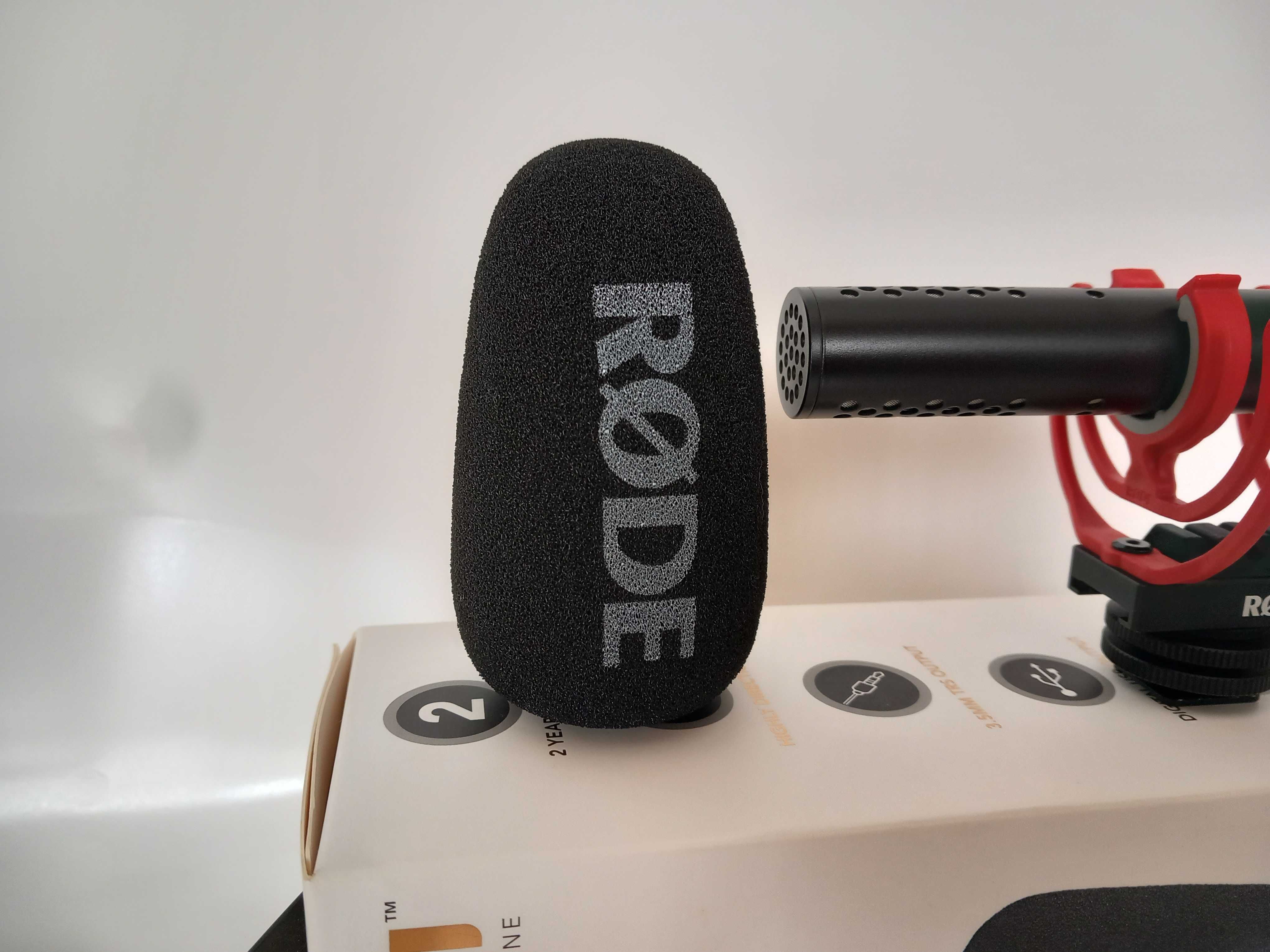 Rode videomic GO II , microfone novo