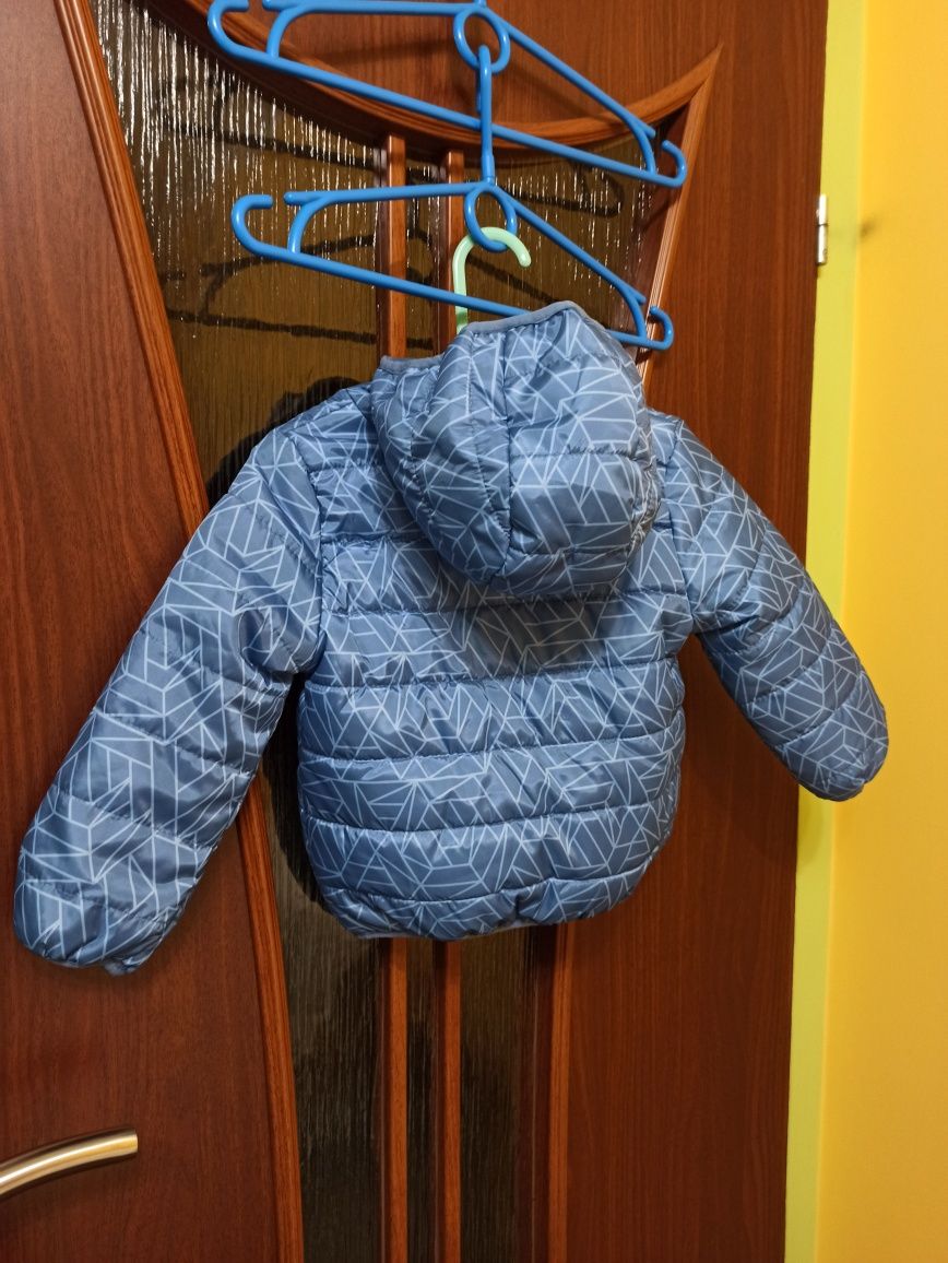 Kurtka przejściowa niebieska rozm. 98 unisex