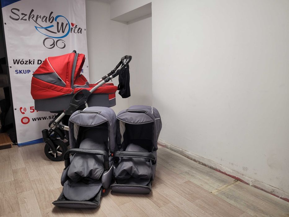 szkrabwita.pl Dorjan 2w1 3w1 4w1 dla bliźniaków GWARANCJA 12 m-cy