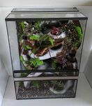 Paludarium z pełnym wyposażeniem dla gada, płaza, AquaWaves