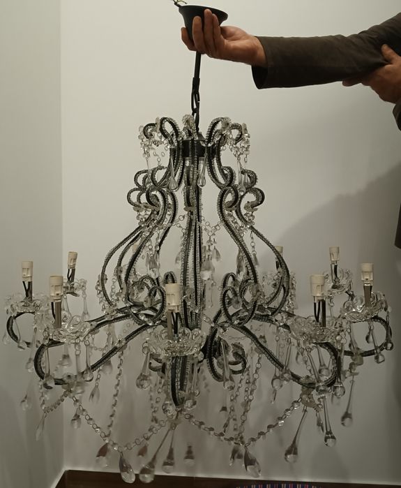 Lustre Candelabro teto Clássico