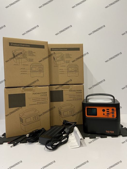 В НАЯВНОСТІ Зарядна станція, портативна зарядная станция Tig Fox T500