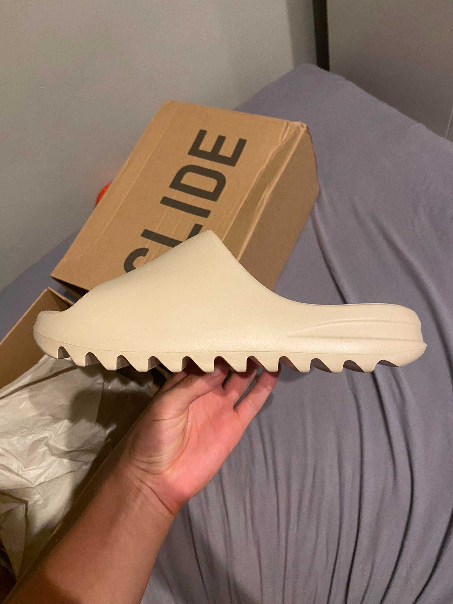 klapki Yeezy slide  bone