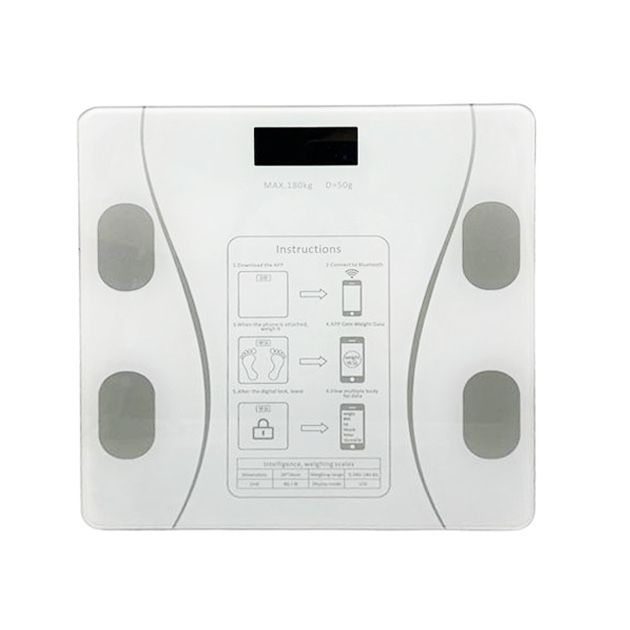 Smart ваги, розумні підлогові 17A-C, 180кг (0,05 кг), bluetooth