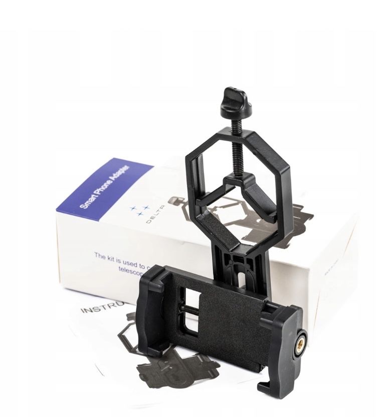 Uniwersalny Adapter Delta Optical,uchwyt na lunetę, teleskop, lornetkę