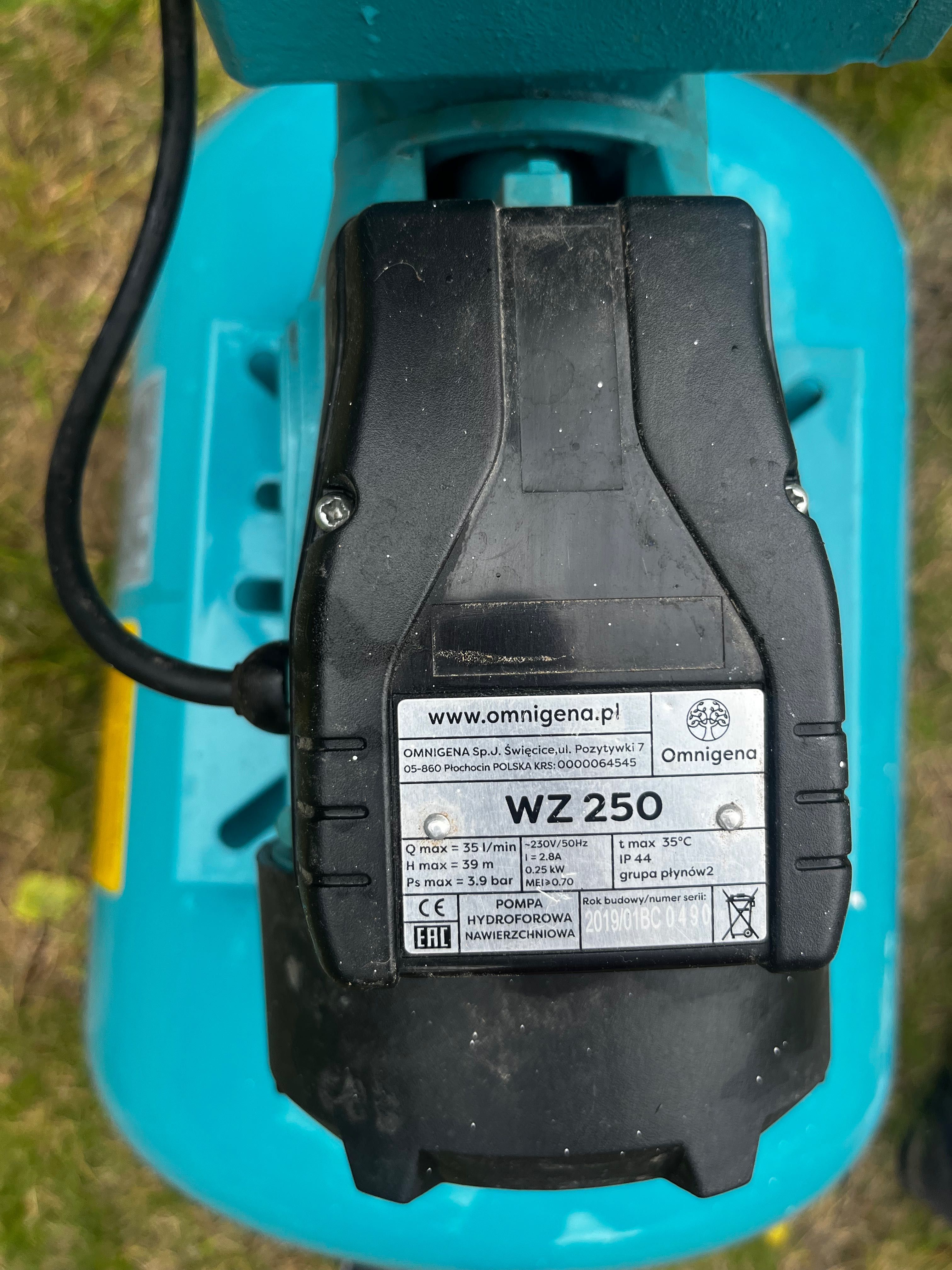 Hydrofor: zbiornik 50l + pompa WZ250