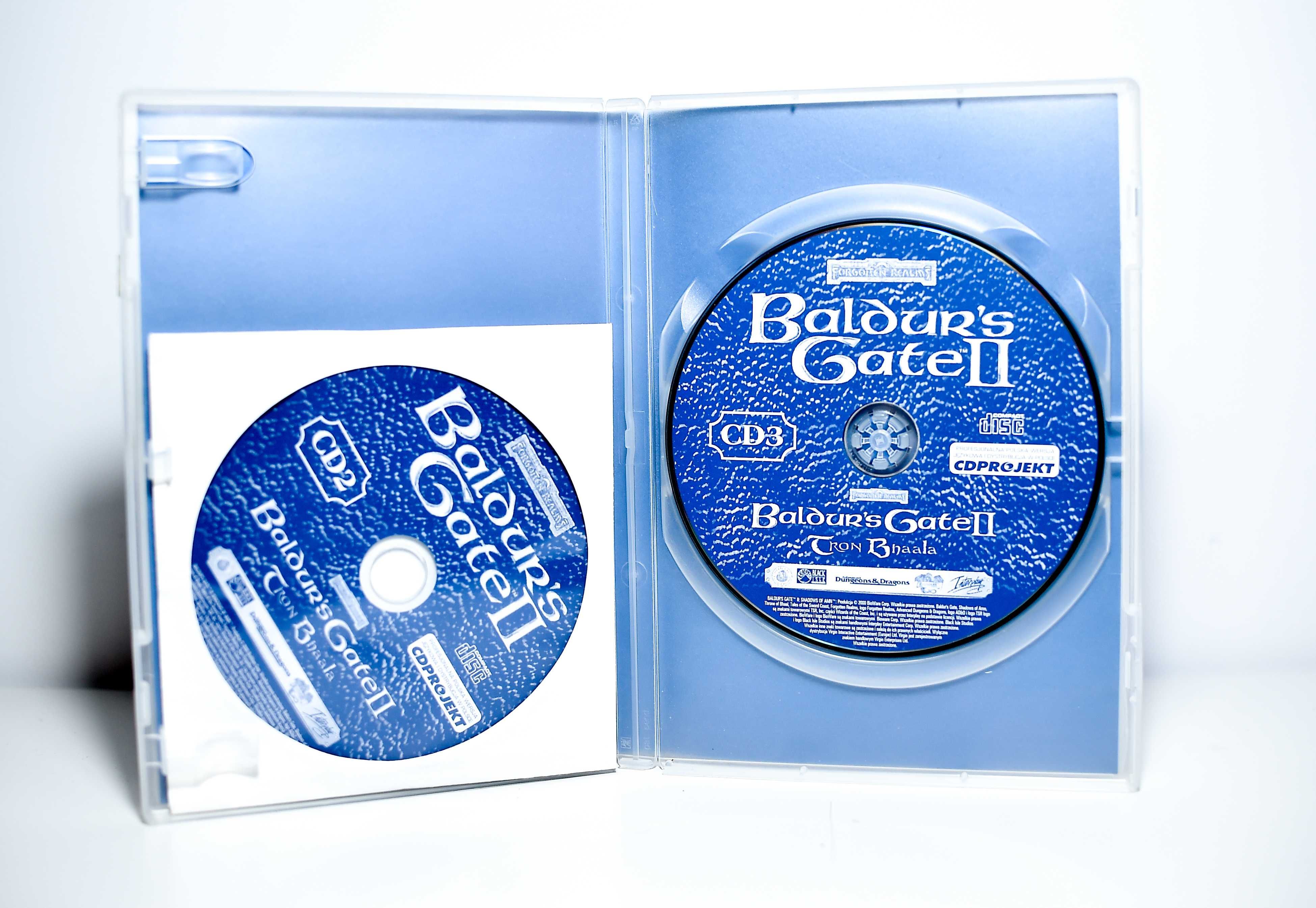 Gra PC # Baldurs Gate II + Baldurs Gate Tron Bhalla PL