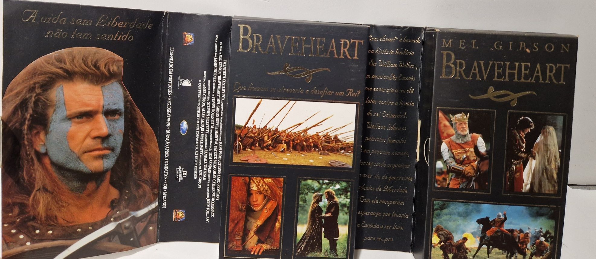 BraveHeart 1/2 VHS - Edição Colecionador 1996