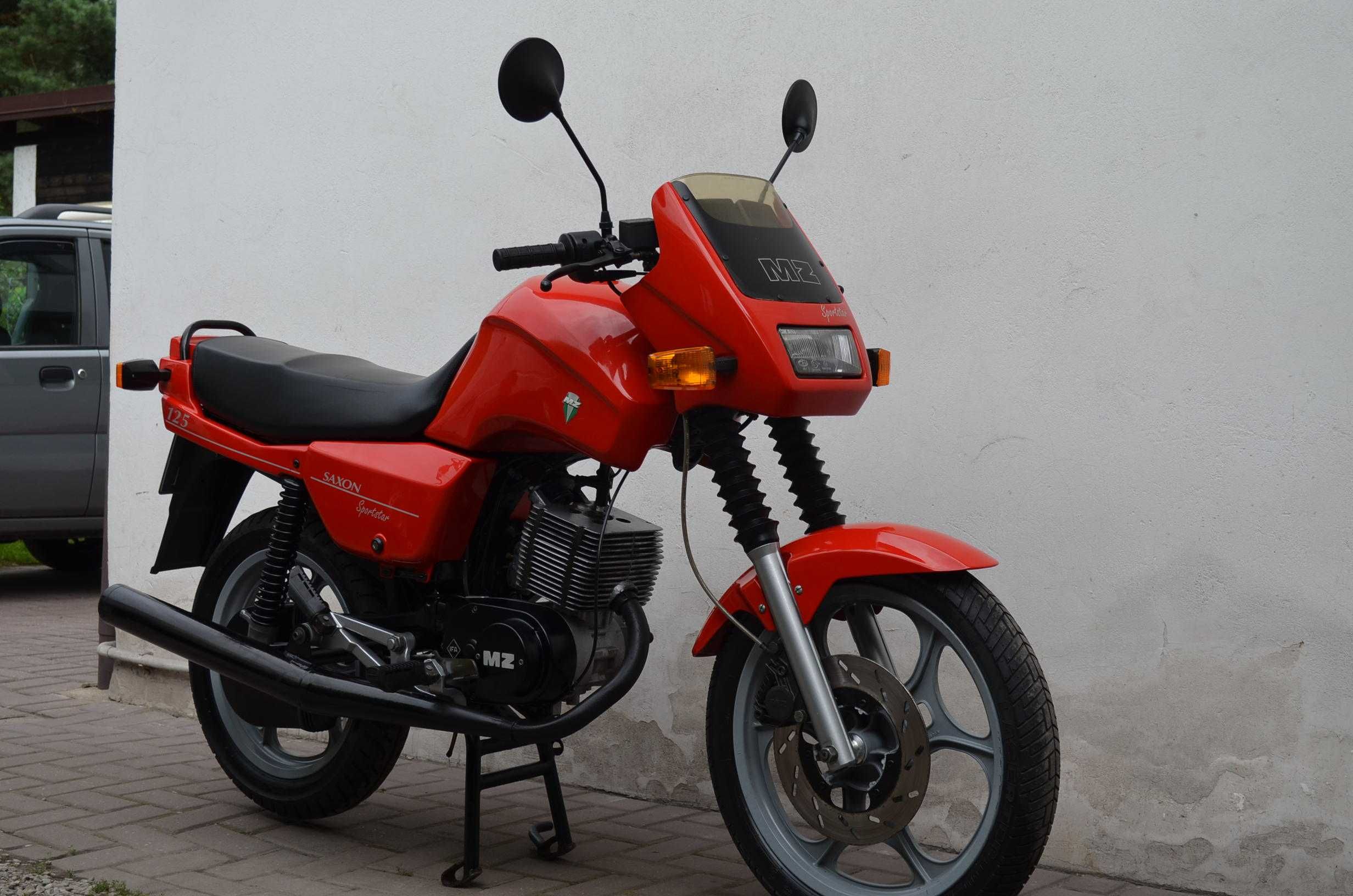 MZ ETZ 125 SAXON Sportstar 125 oryginał kat. B zarejestrowana