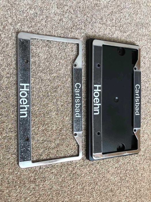 Накладка декоративная на номер ауди USA