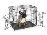 NOVO - Dog Crate, Jaulas para cão e gato. transportadora metal