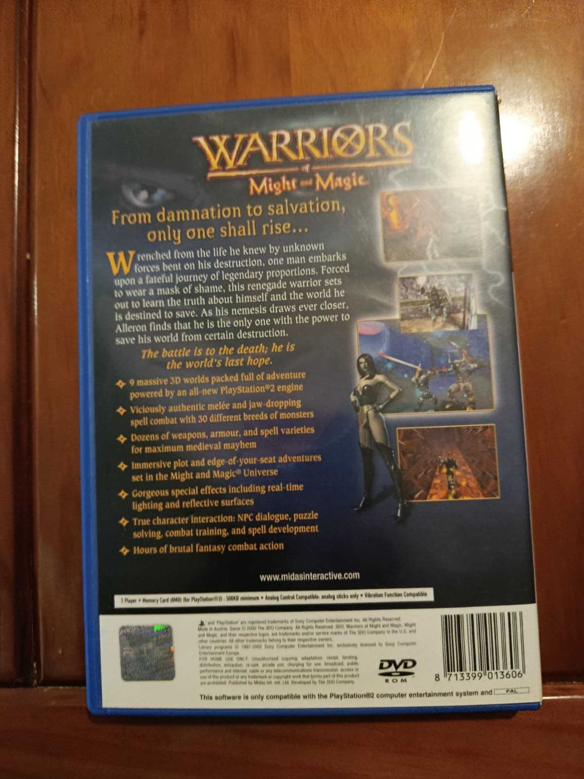 Warriors of Might and Magic Ps2