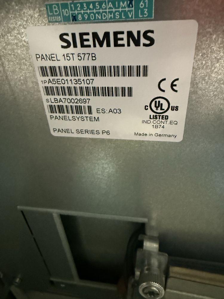 Panel operatorski SIEMENS 6AV7832-0BA10-1CC0