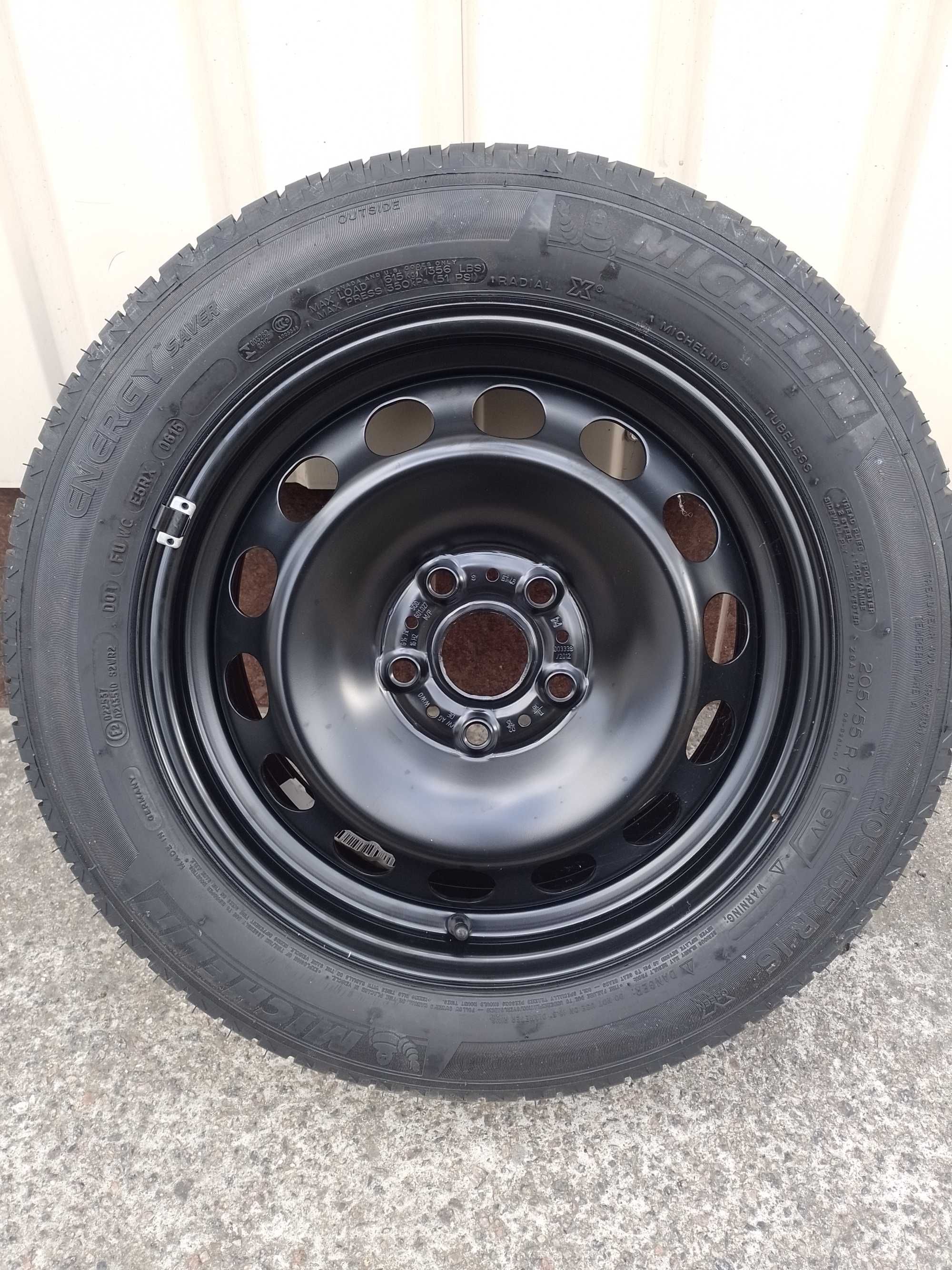 Нове колесо в зборі Michelin Energy Saver R16  5*112