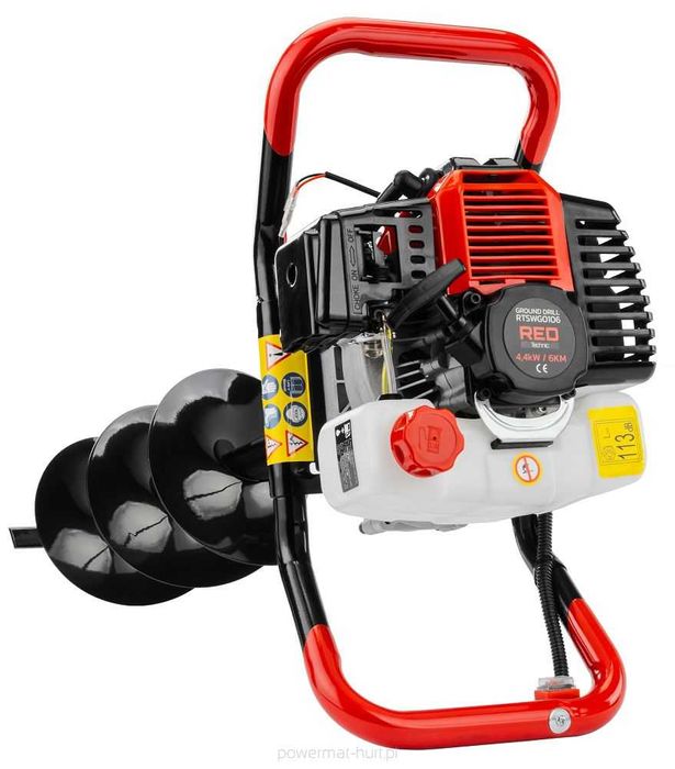 Świder Wiertnica Glebowa Wiertła /100,150,200mm/Przedłużka