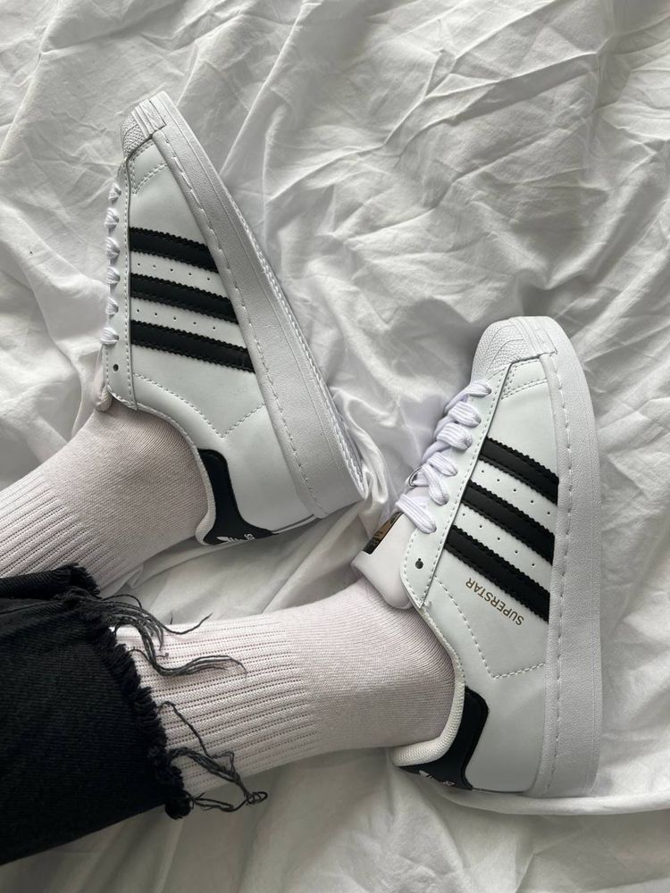 Кросівки Adidas Superstar White Black