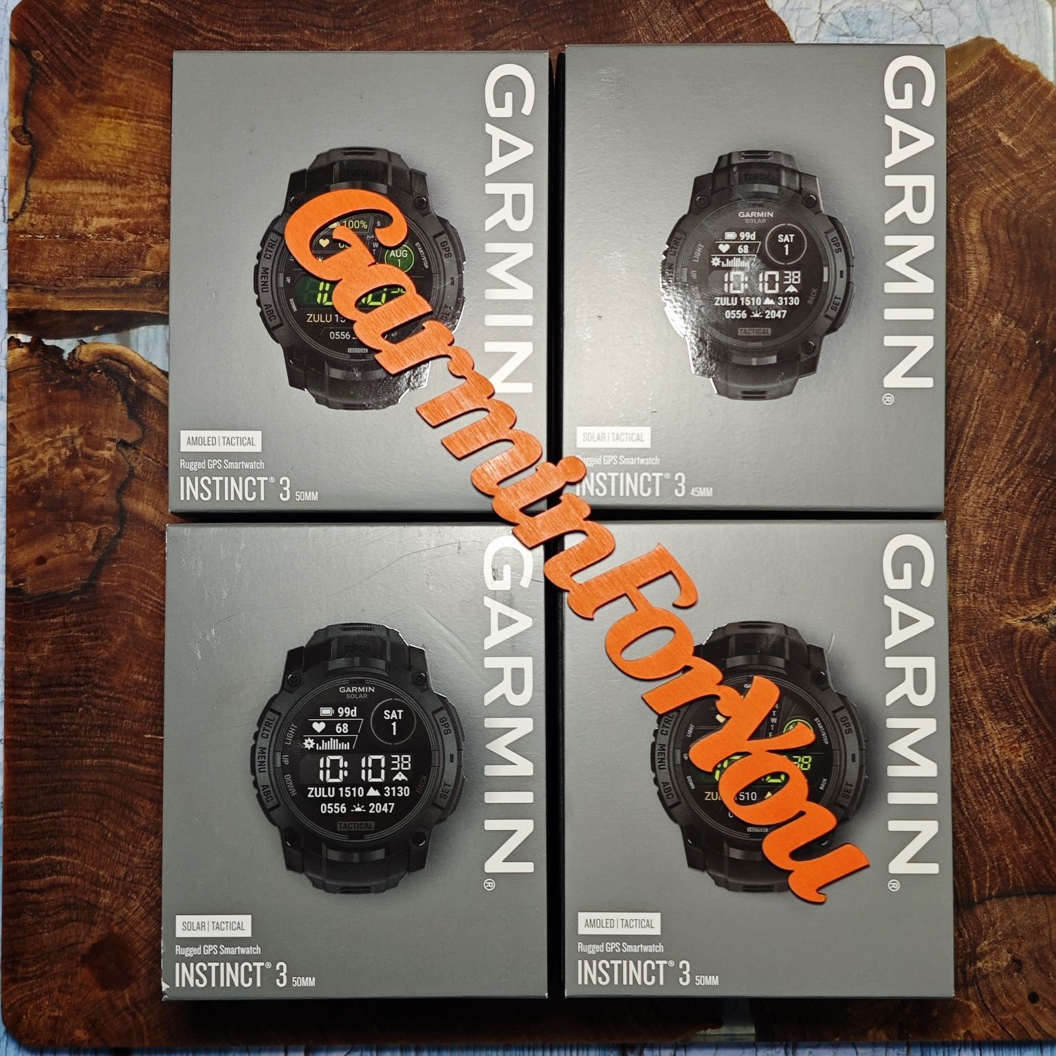 Garmin Instinct 3 (45 мм) Solar Tactical Edition 010-02934-50