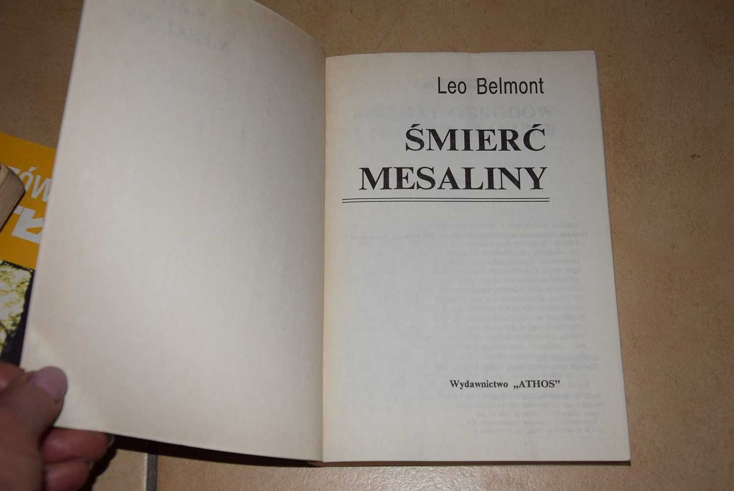 Messalina cesarzowa nierządnica i Śmierć Messaliny Leo Belmont