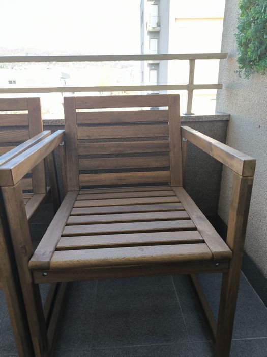Cadeiras jardim/varanda